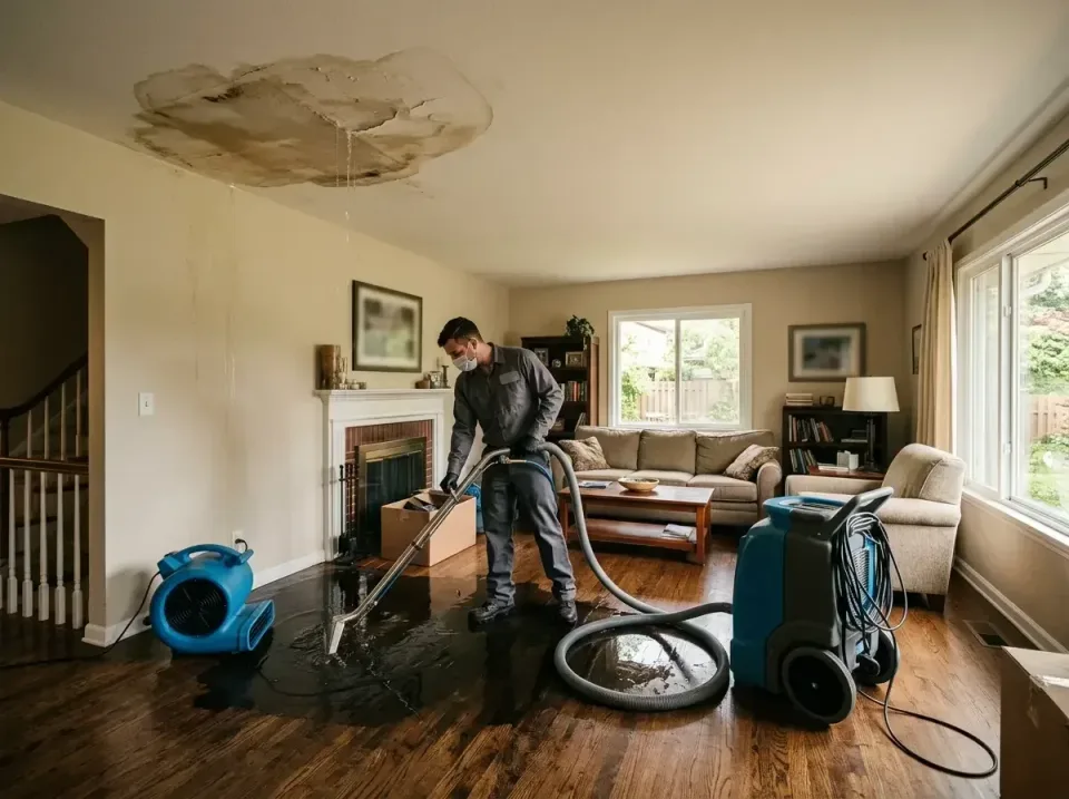 attic-pipe-burst-ceiling-drip-008 — frequently asked questions, Water Damage Restoration & Carpet Care in Ridgewood, NJ